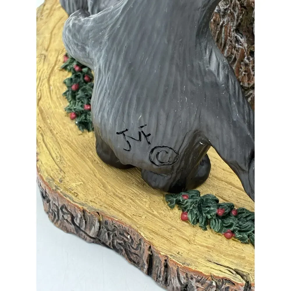 BearFoots “Circle of Bears” Candle Holder Jeff Fleming Big Sky Carvers New Box